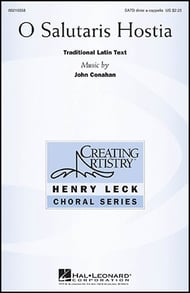 O Salutaris Hostia SATB choral sheet music cover Thumbnail